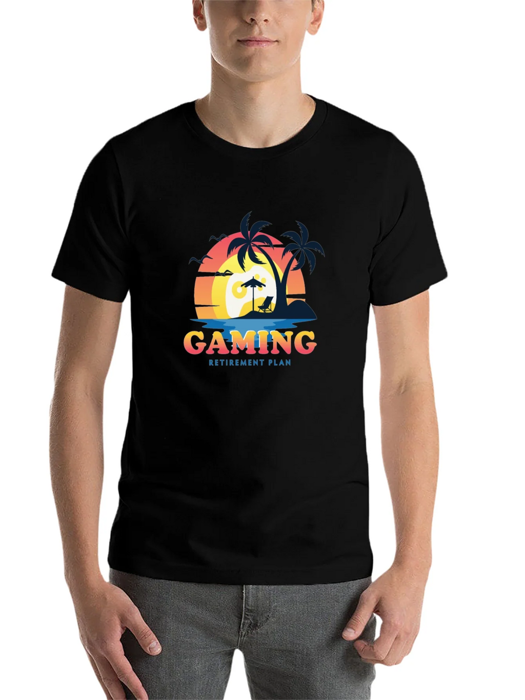 Gaming Retirement Plan T-Shirt product image 4