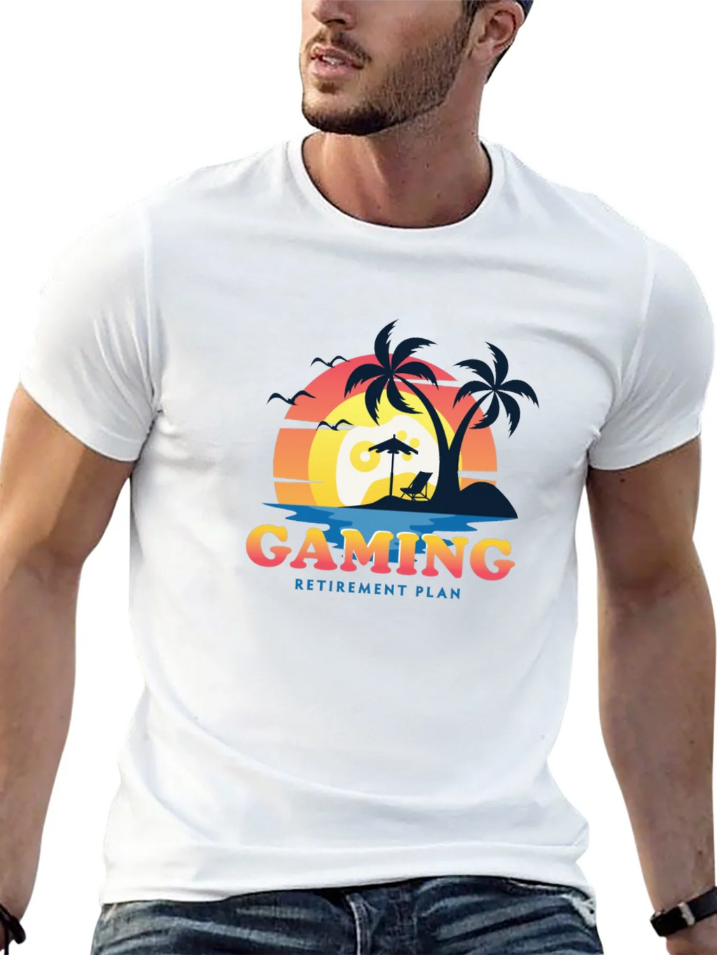 Gaming Retirement Plan T-Shirt product image 12
