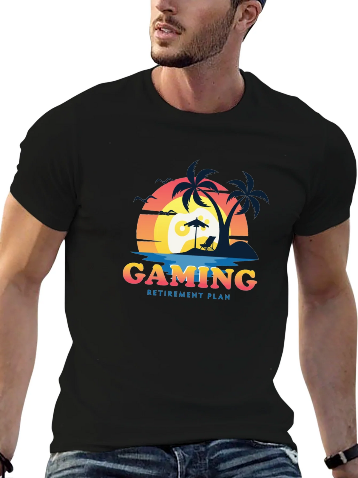 Gaming Retirement Plan T-Shirt product image 6