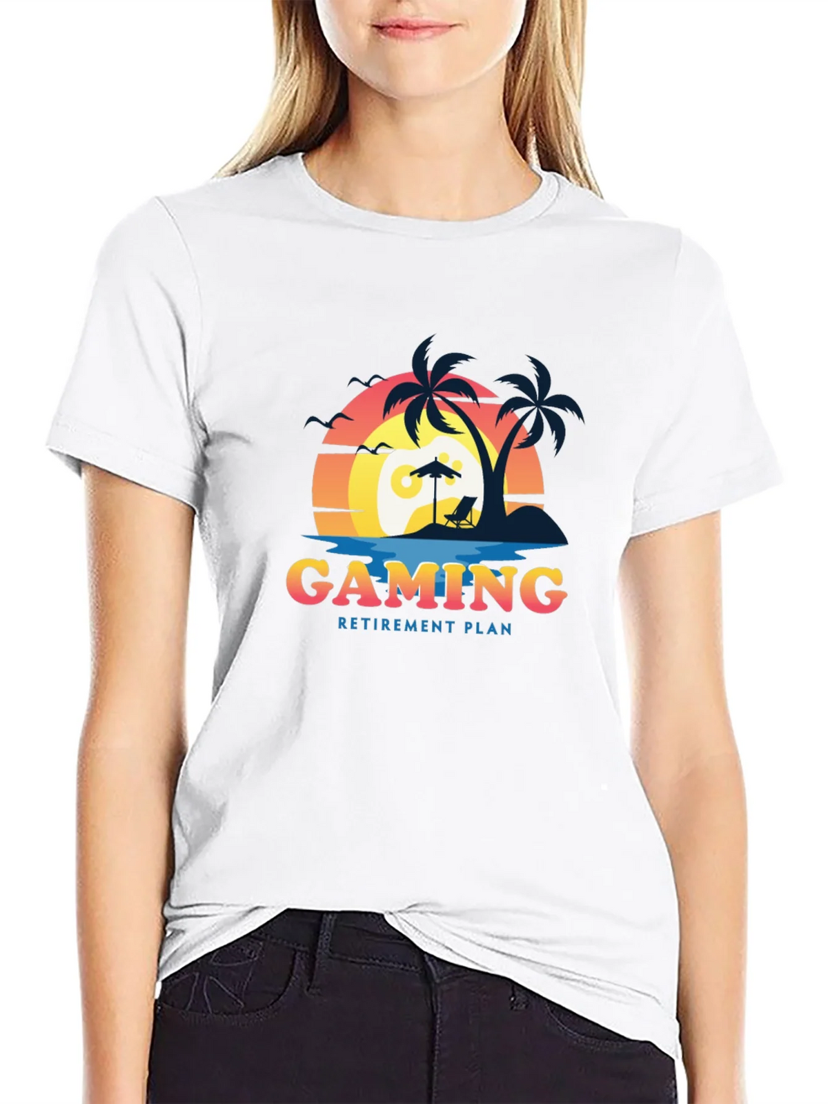 Gaming Retirement Plan T-Shirt product image 8