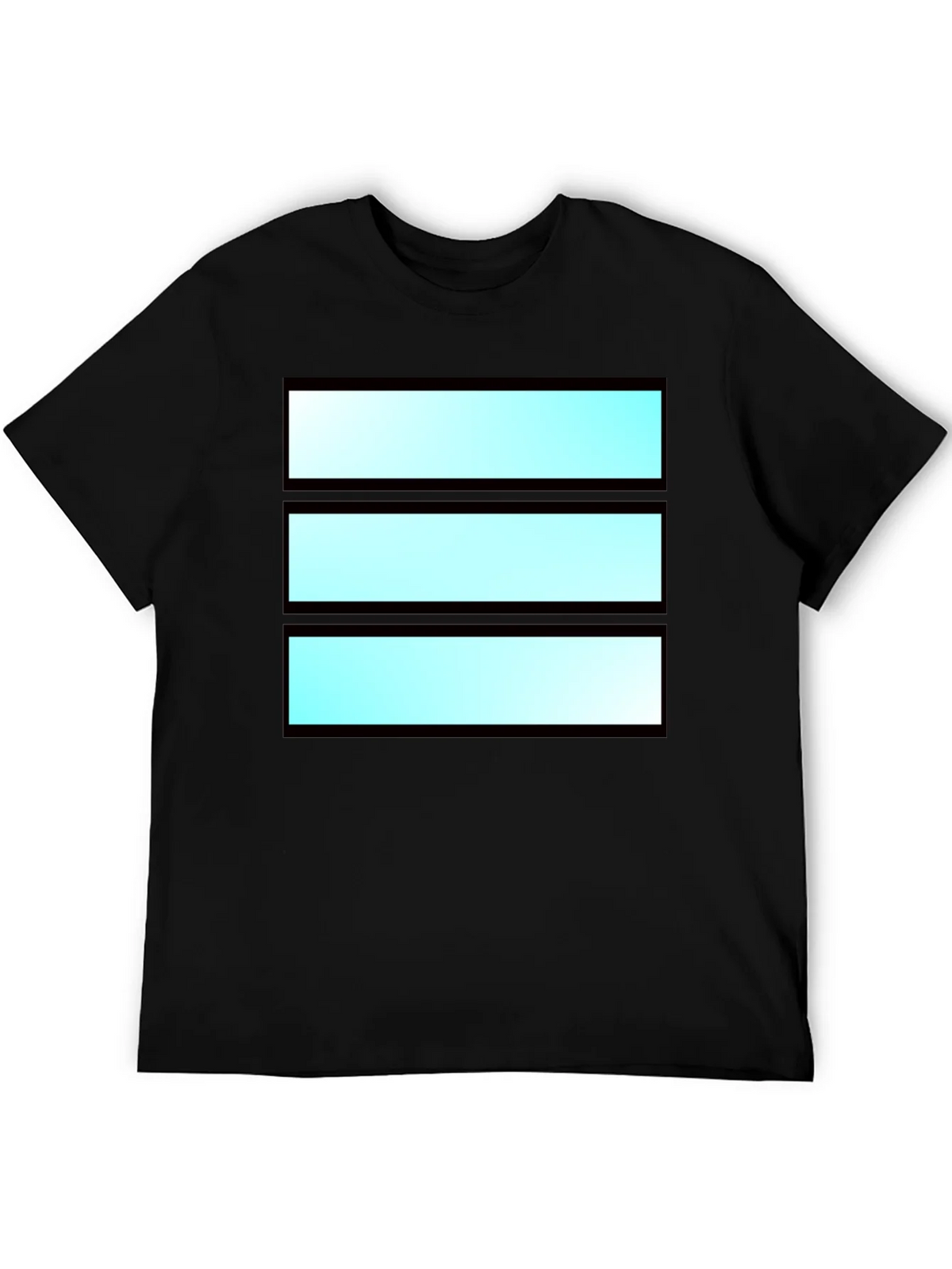 Modern Striped Graphic Tee - Cool Casual Wear product image 5