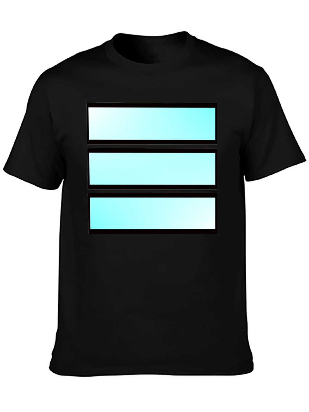 Modern Striped Graphic Tee - Cool Casual Wear product image 3