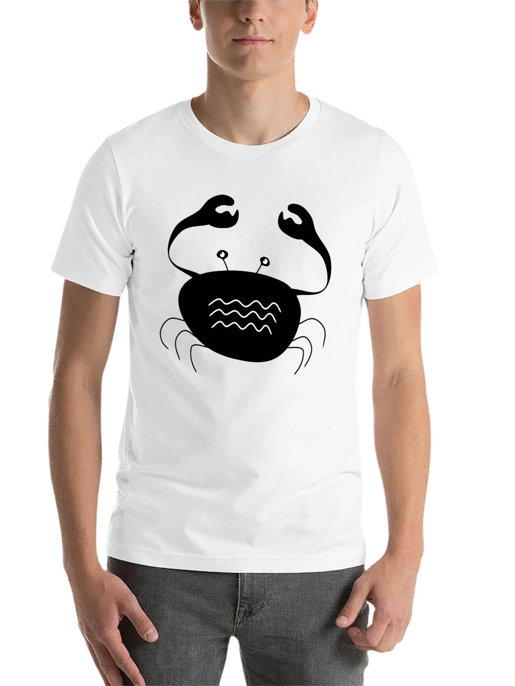 Black Crab Graphic Tee - Coastal Style Comfort product image 10