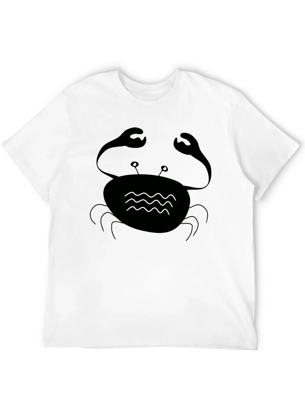 Black Crab Graphic Tee - Coastal Style Comfort product image 11