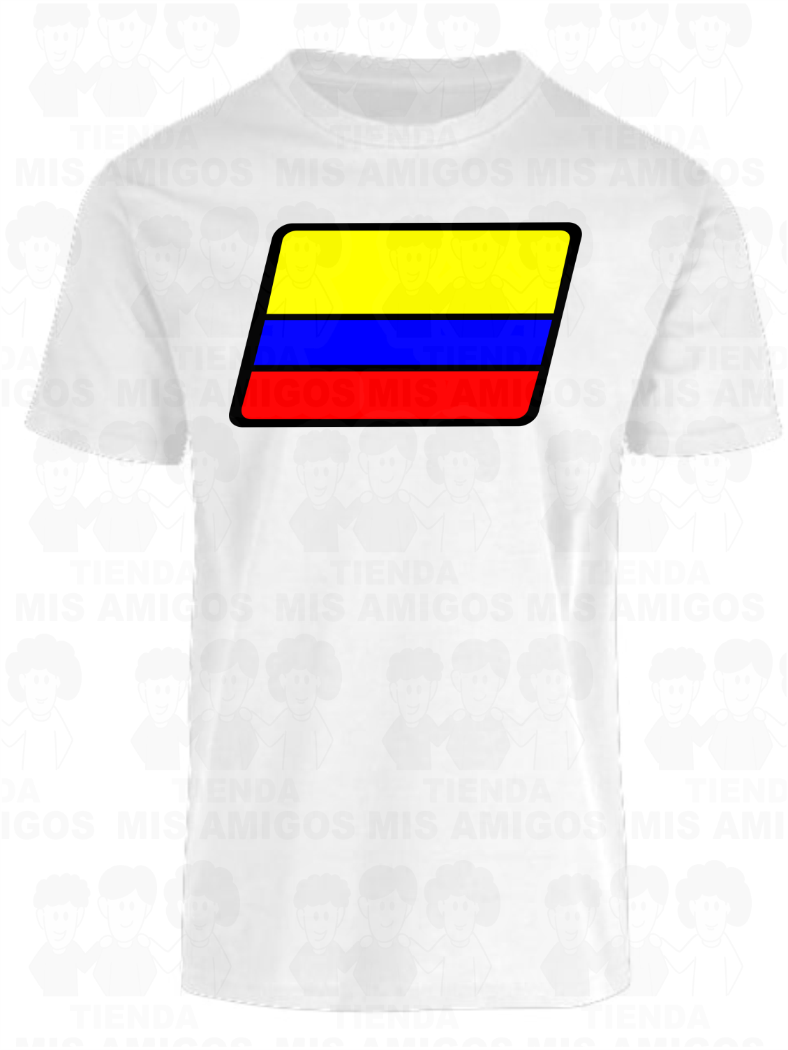 Playeras Colombia 001