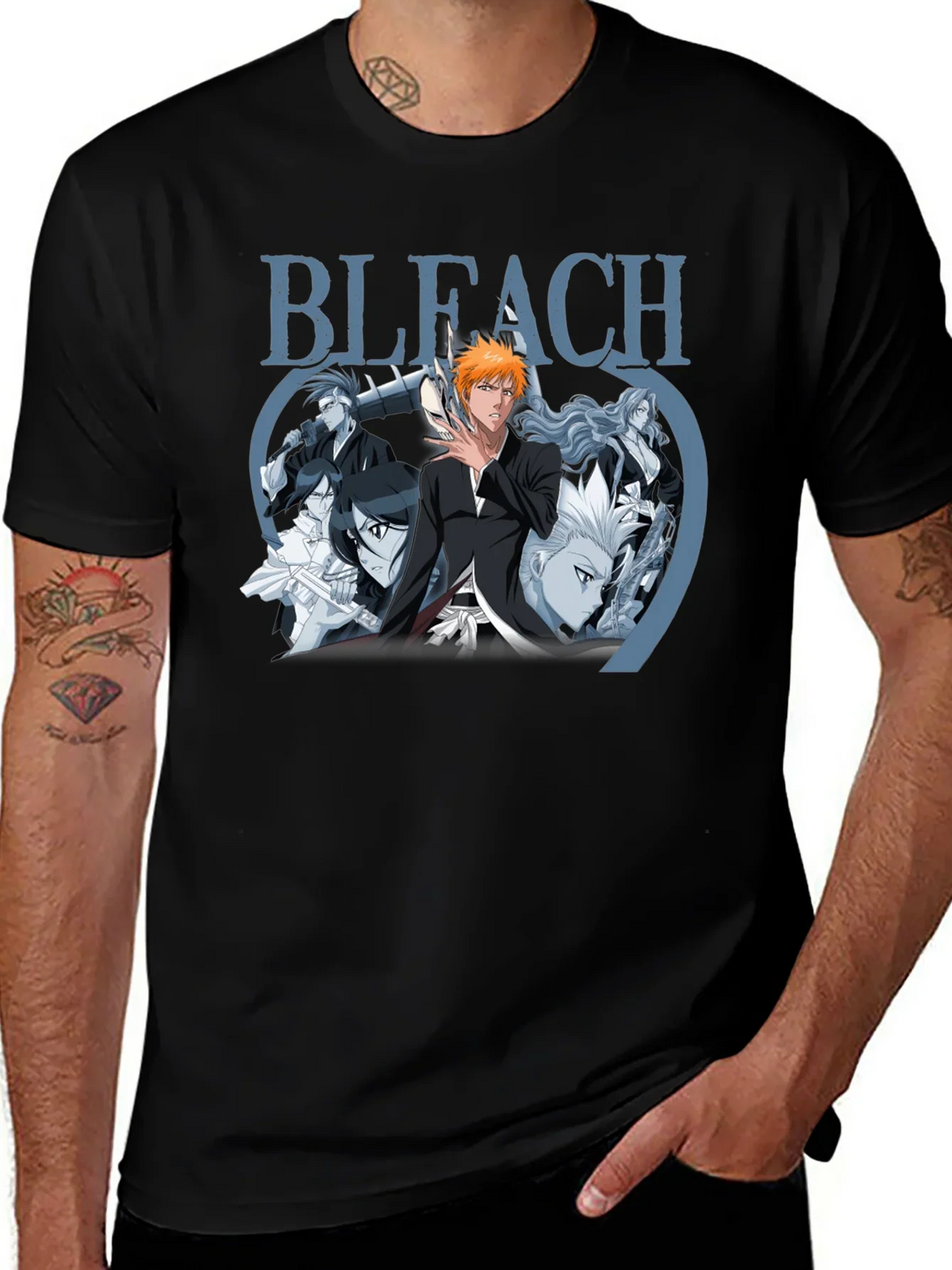Bleach Anime T-Shirt - Black product image 1