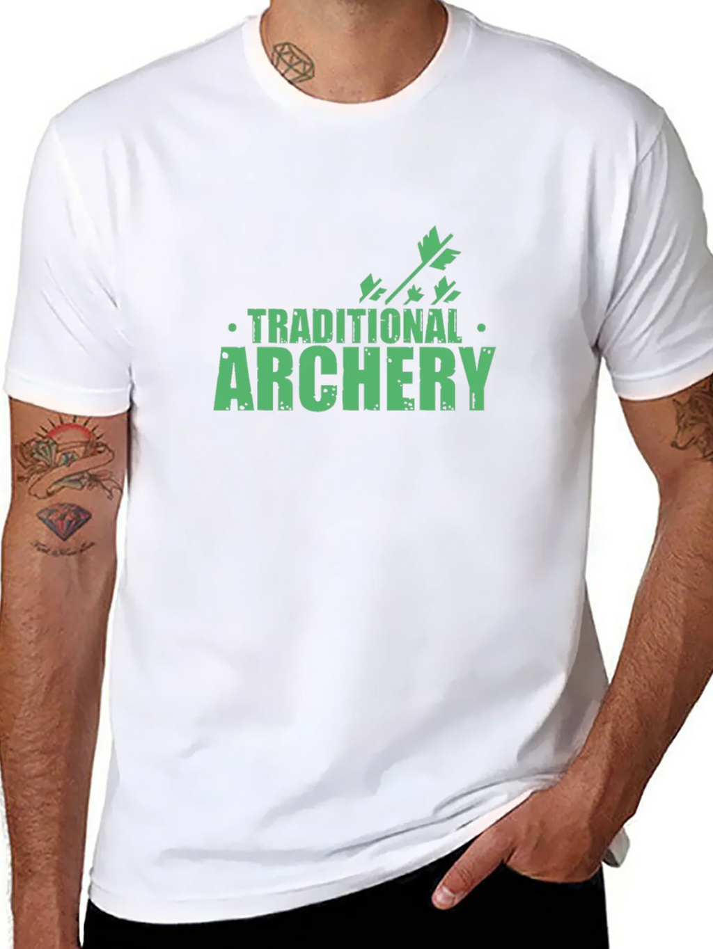 Traditional Archery T-Shirt - Black product image 7