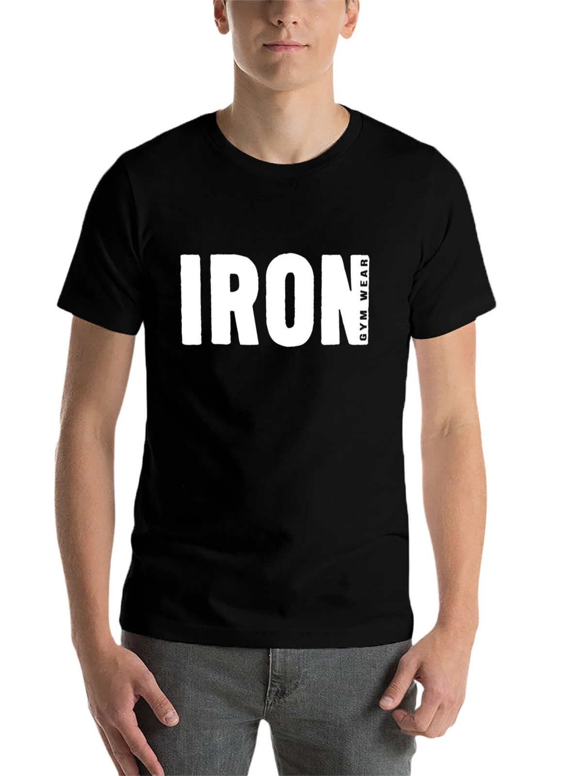 Iron Gym Wear Black T-Shirt product image 4