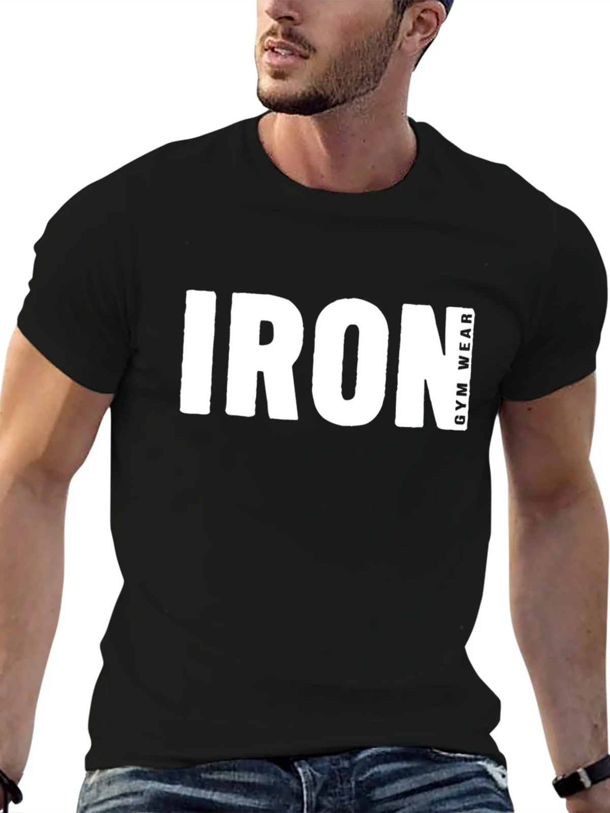 Iron Gym Wear Black T-Shirt product image 6
