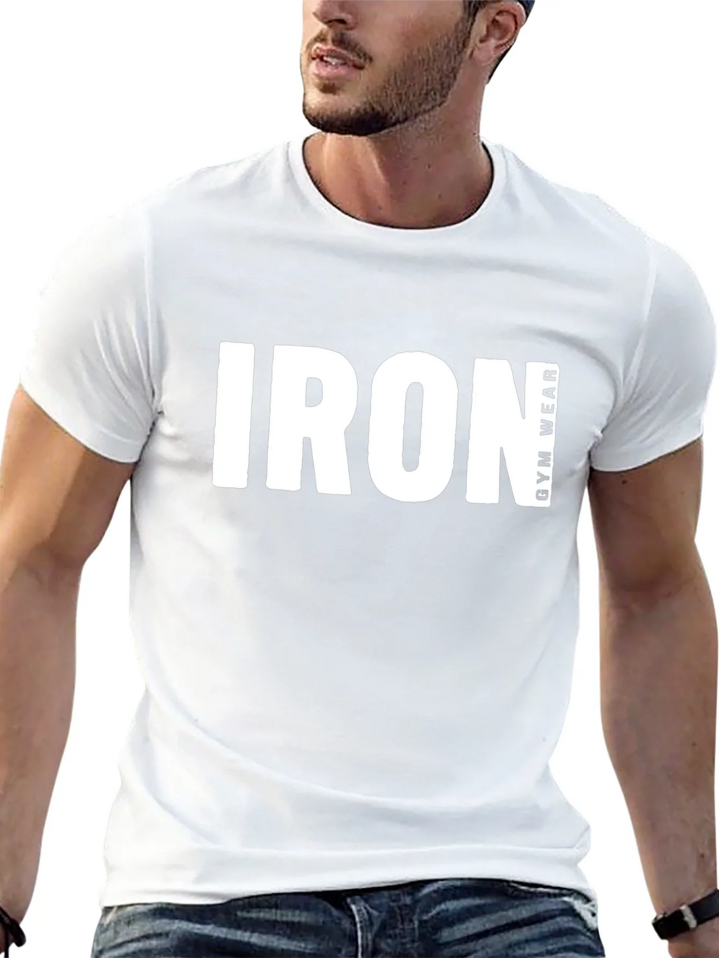 Iron Gym Wear Black T-Shirt product image 12