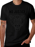No Justice Panther Graphic Tee product image 1