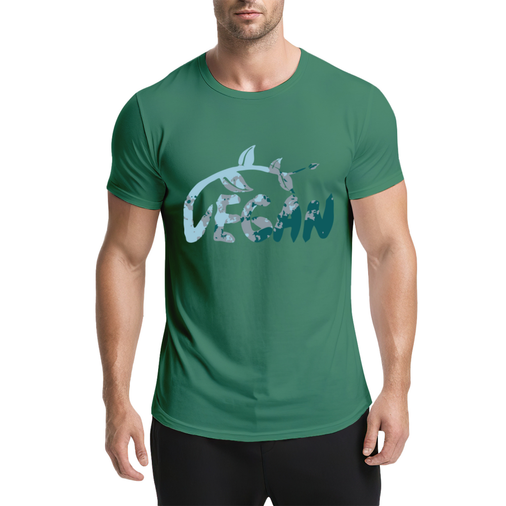 Vegan Graphic Tee - Watercolor Botanical Vine & Floral product image 12