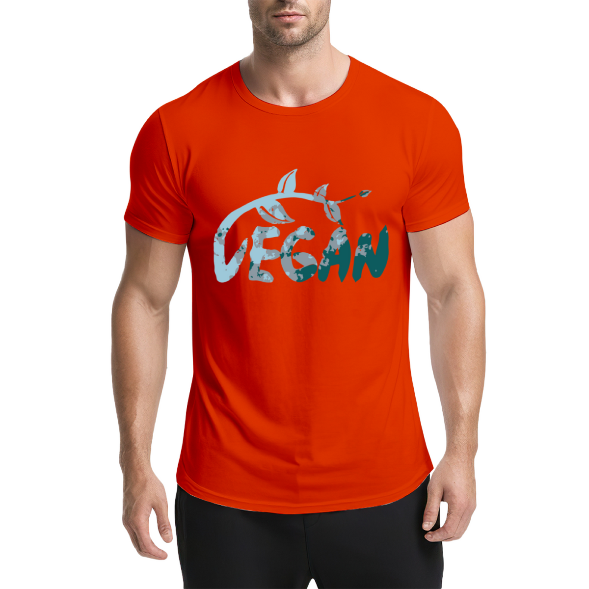 Vegan Graphic Tee - Watercolor Botanical Vine & Floral product image 16