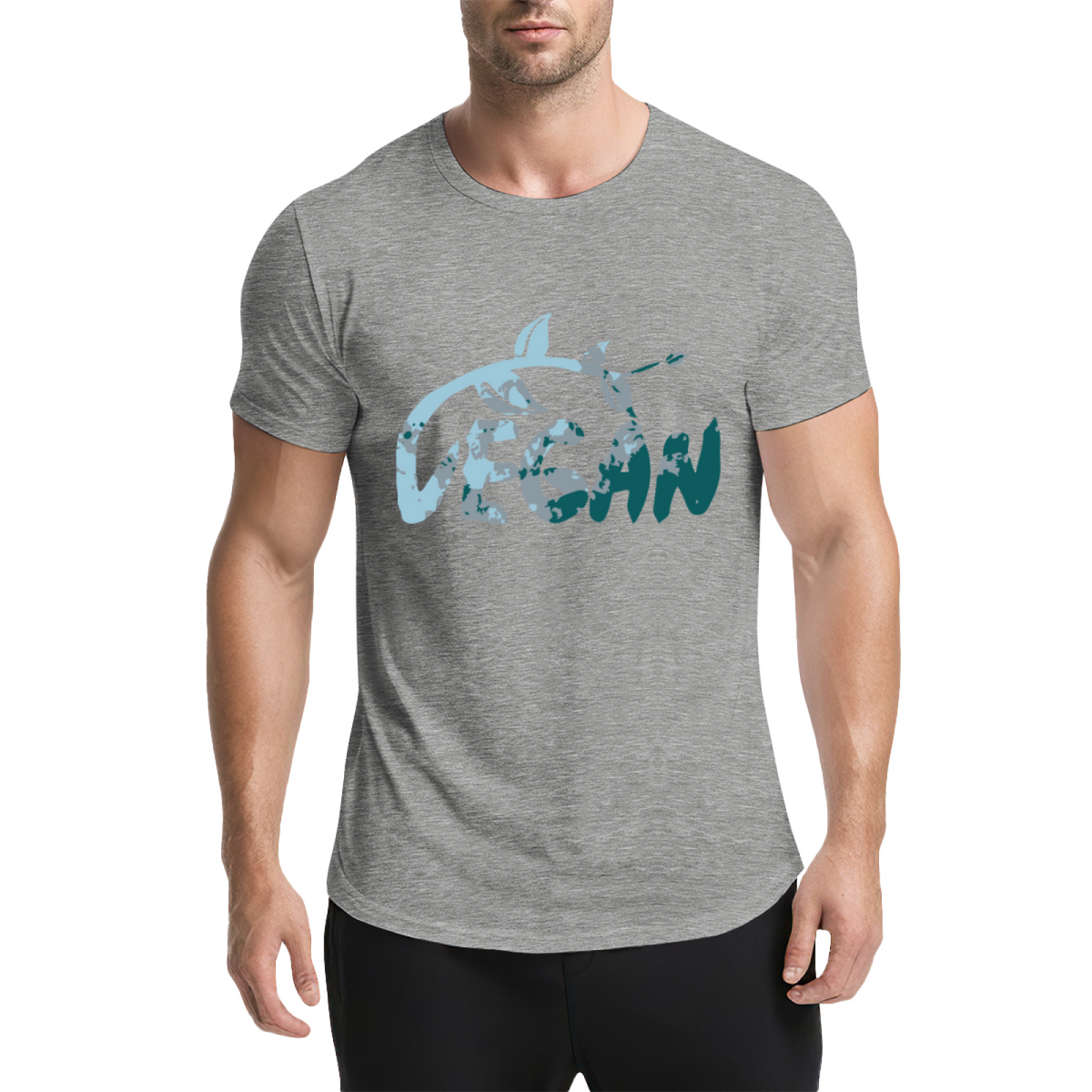 Vegan Graphic Tee - Watercolor Botanical Vine & Floral product image 17