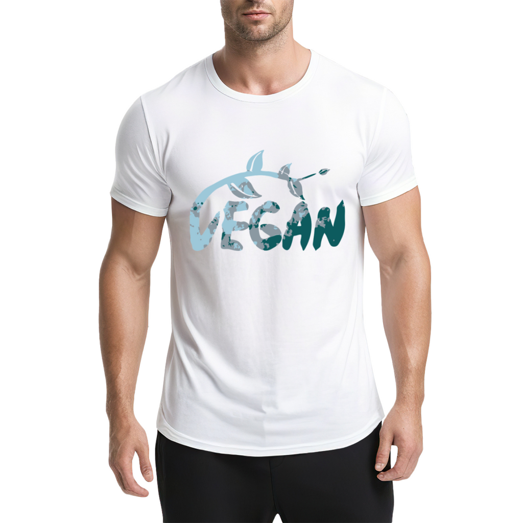 Vegan Graphic Tee - Watercolor Botanical Vine & Floral product image 10