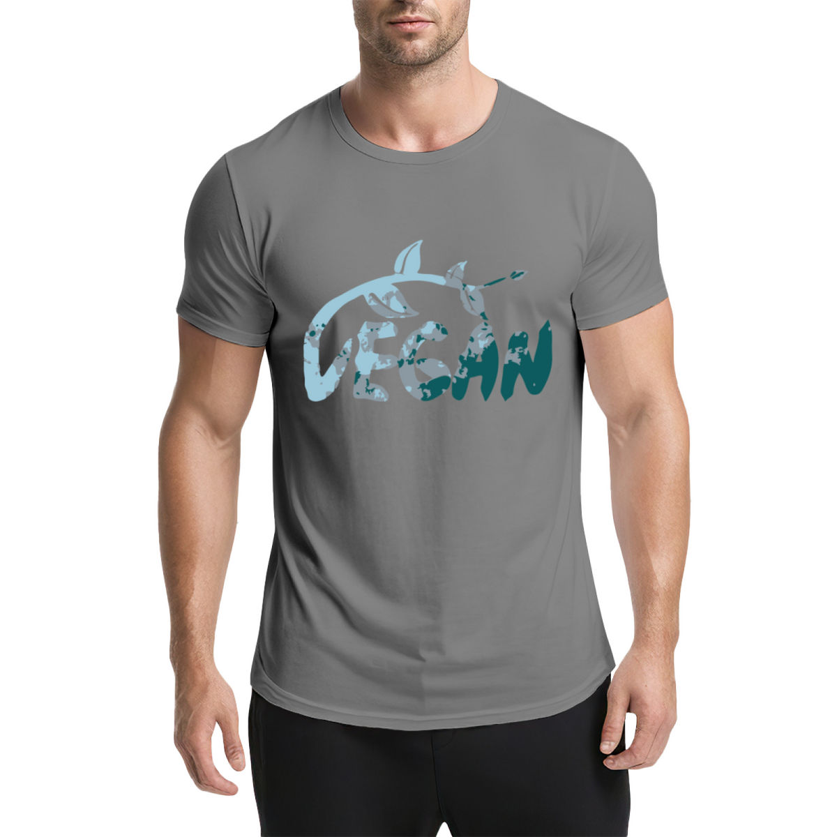 Vegan Graphic Tee - Watercolor Botanical Vine & Floral product image 11