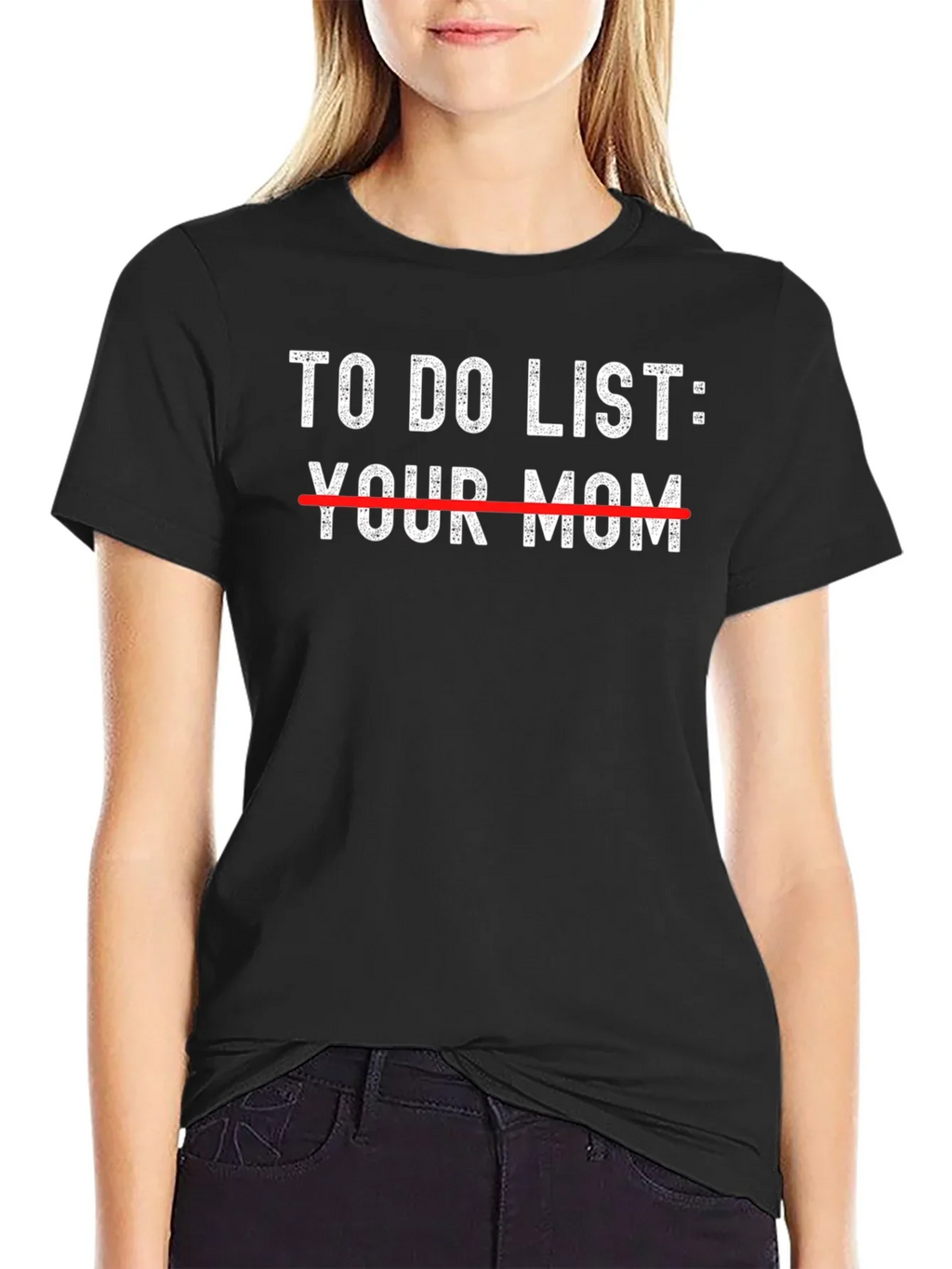 Funny To Do List: Your Mom Graphic T-Shirt product image 1