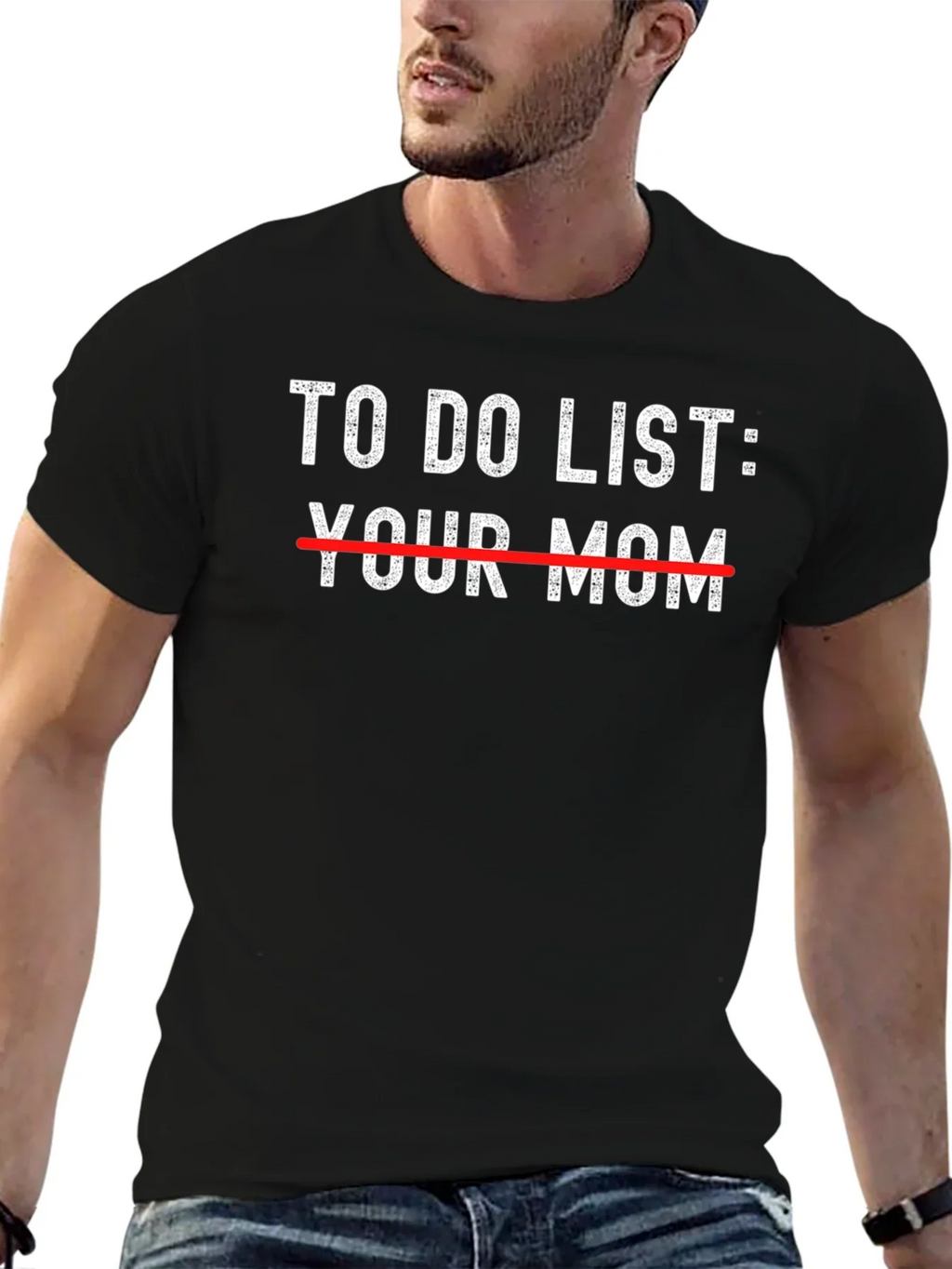 Funny To Do List: Your Mom Graphic T-Shirt product image 4