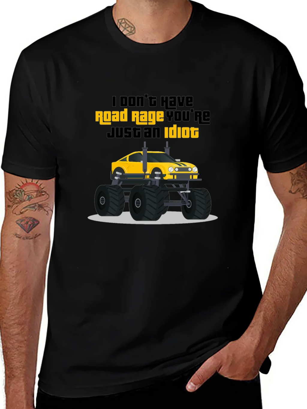 Road Rage Monster Truck T-Shirt product image 1