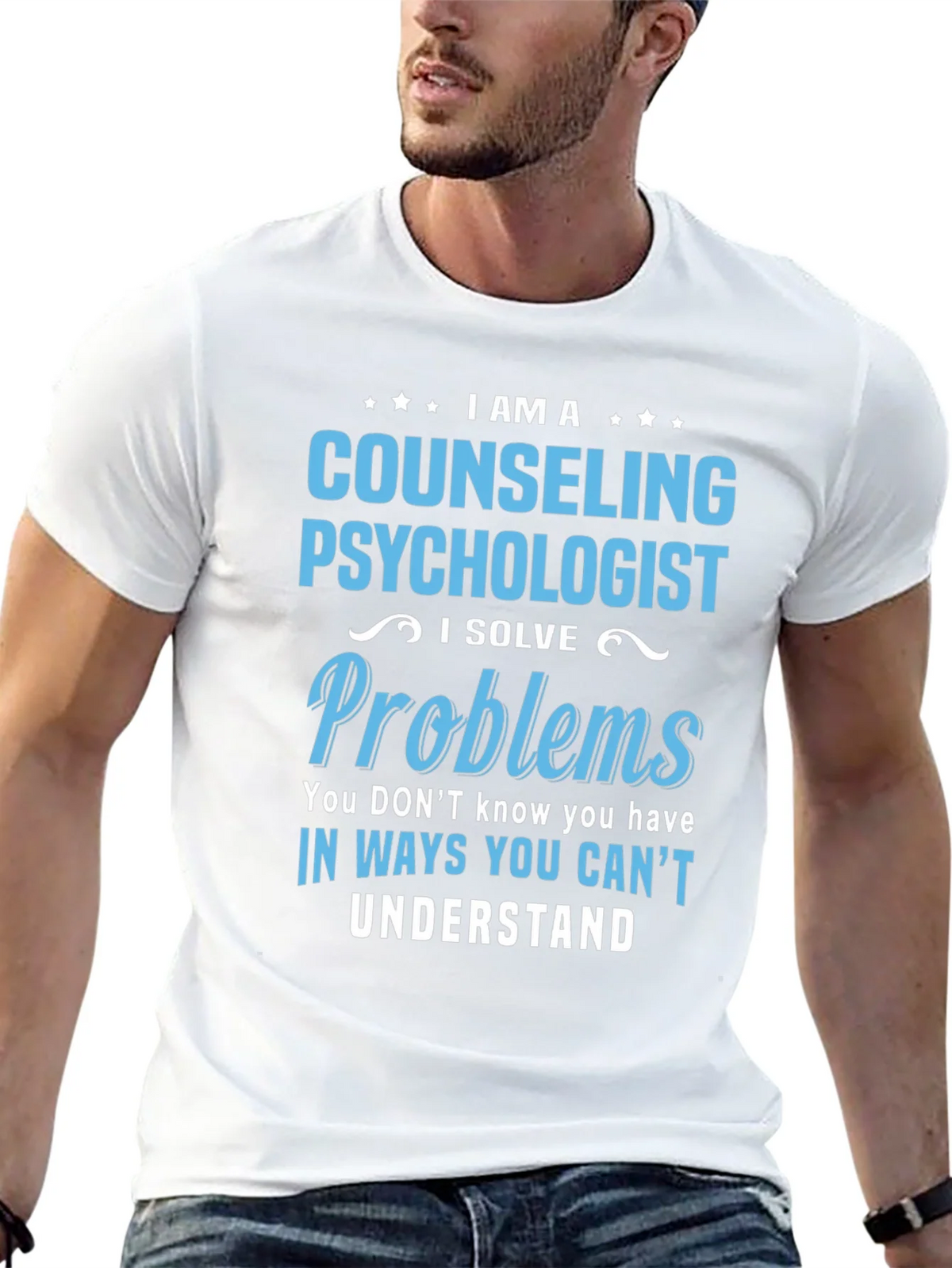 Counseling Psychologist T-Shirt - I Solve Problems product image 12