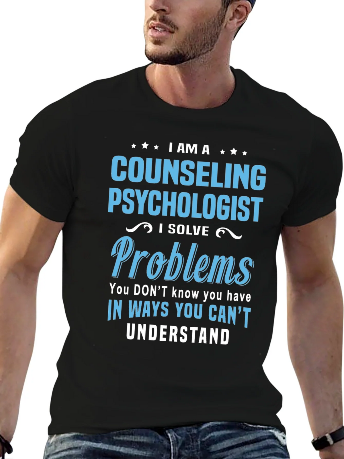 Counseling Psychologist T-Shirt - I Solve Problems product image 6