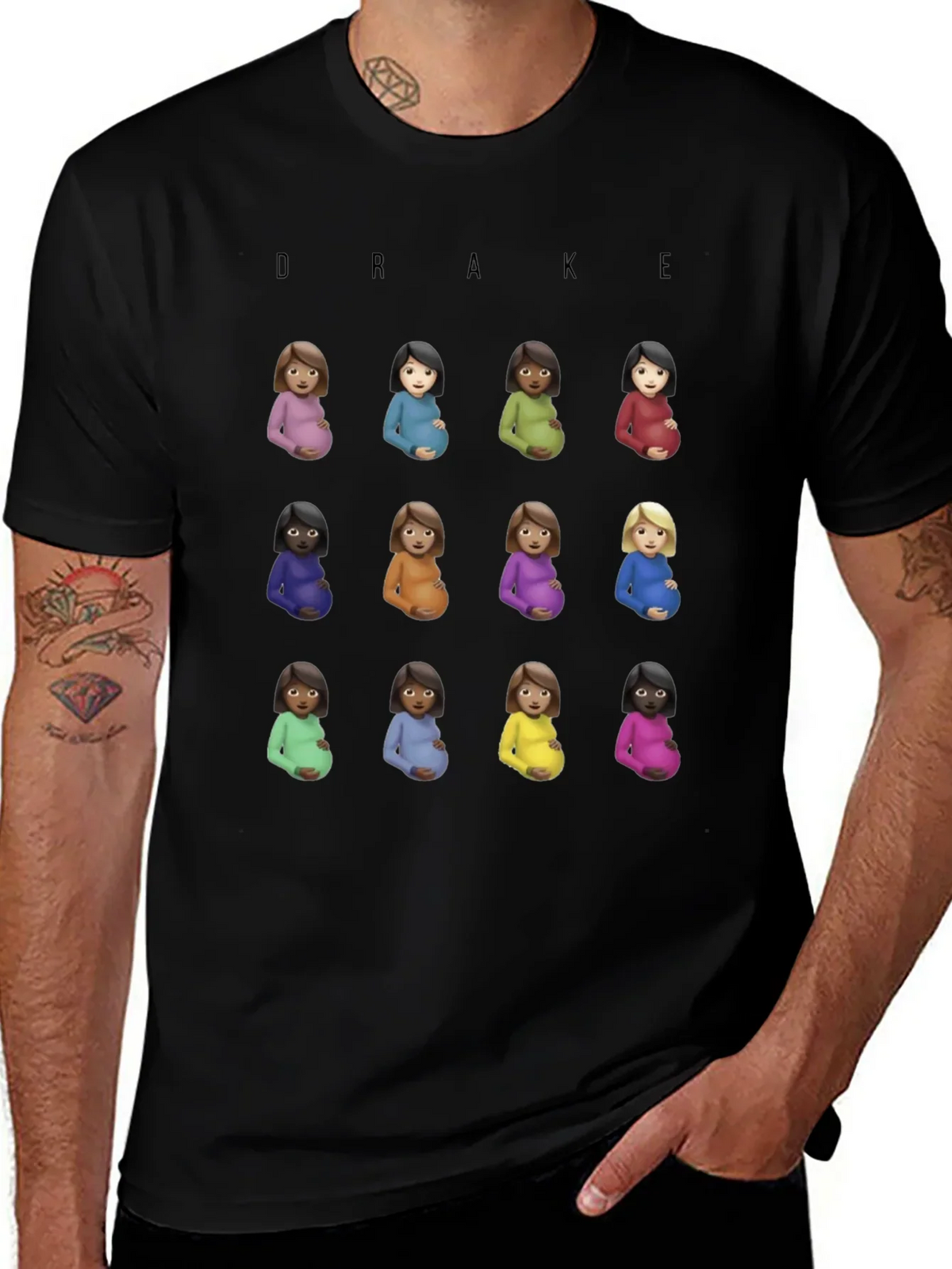 Drake Album Cover Mens T-Shirt Black product image 1