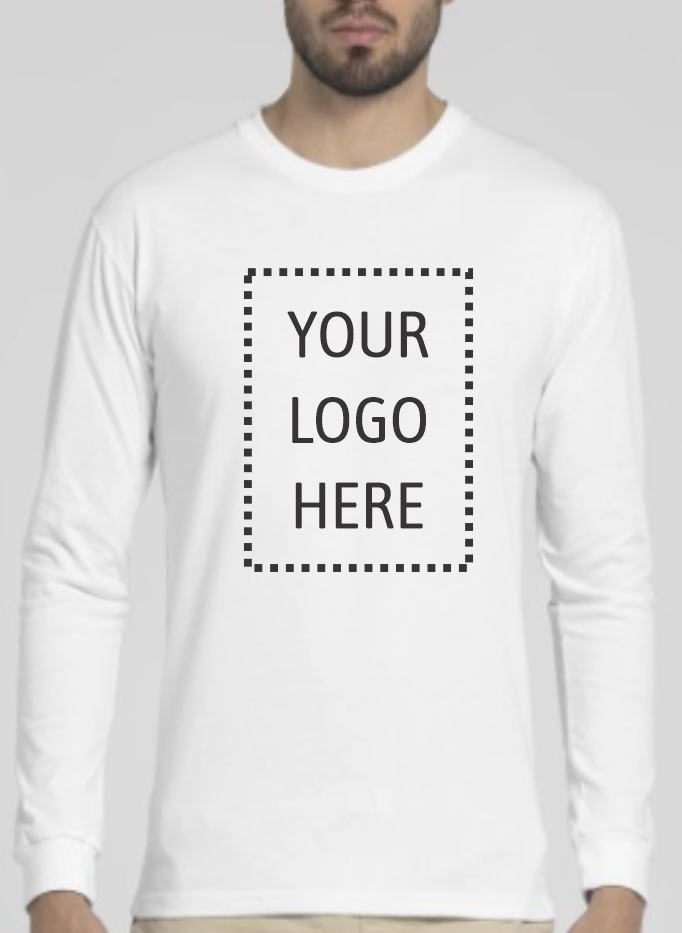 Camisa Manga Larga Algodon -  Con 2 Diseños Personalizados