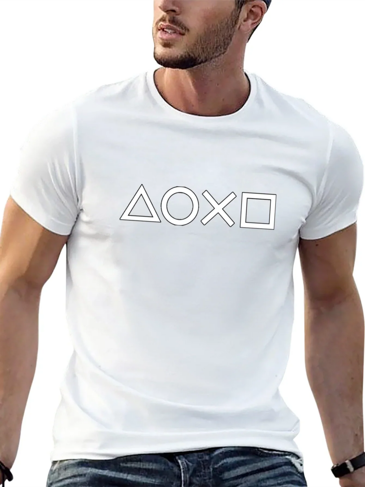 PlayStation Symbols Graphic Black T-Shirt product image 12