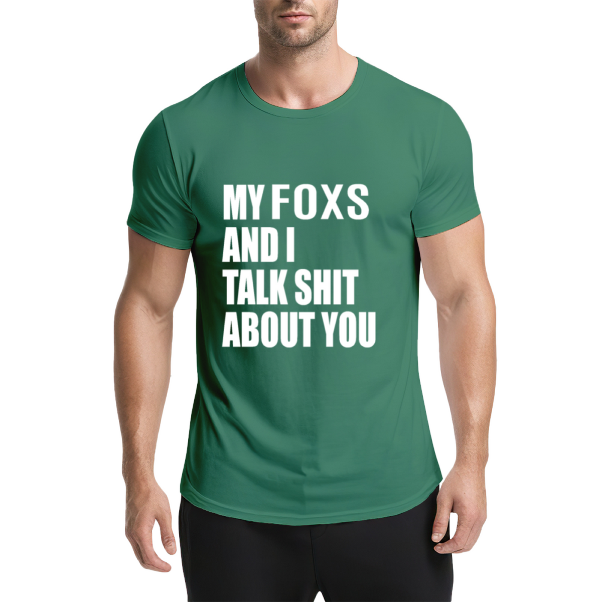 Funny My Foxs And I Talk Shit About You Graphic Tee, Sassy product image 1