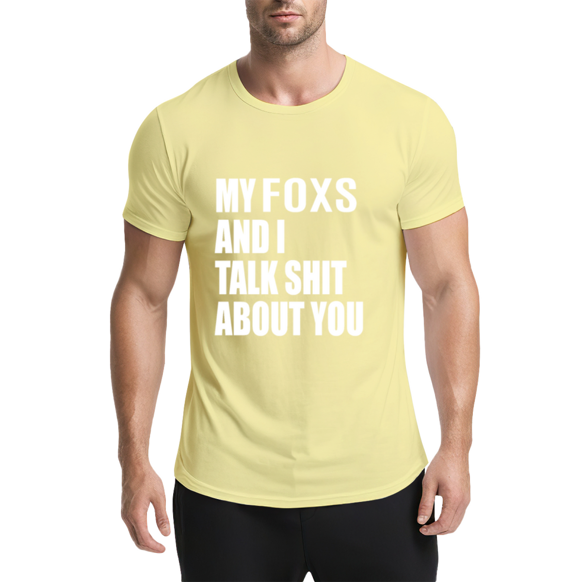 Funny My Foxs And I Talk Shit About You Graphic Tee, Sassy product image 20