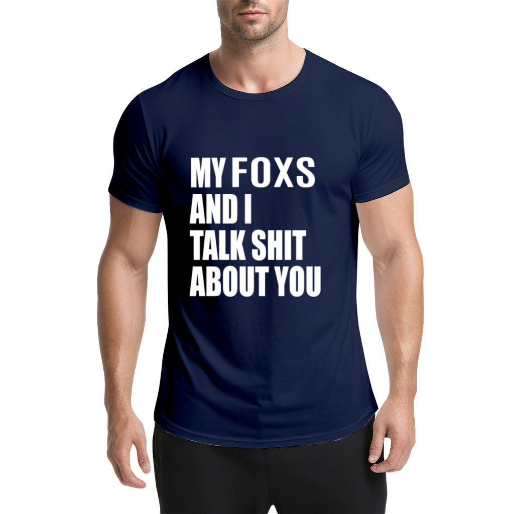 Funny My Foxs And I Talk Shit About You Graphic Tee, Sassy product image 19