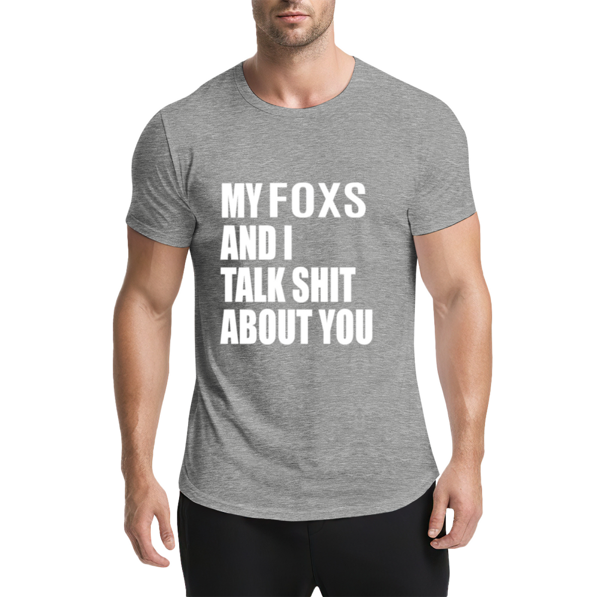 Funny My Foxs And I Talk Shit About You Graphic Tee, Sassy product image 16