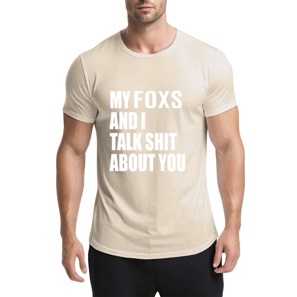 Funny My Foxs And I Talk Shit About You Graphic Tee, Sassy product image 21