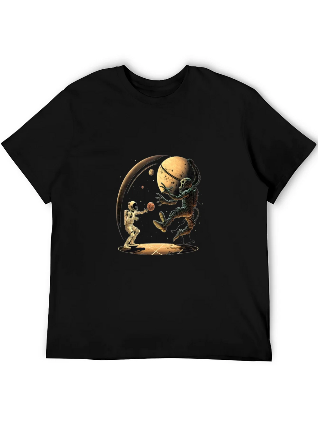 Astronaut Basketball Graphic Tee - Cool Space Design product image 5