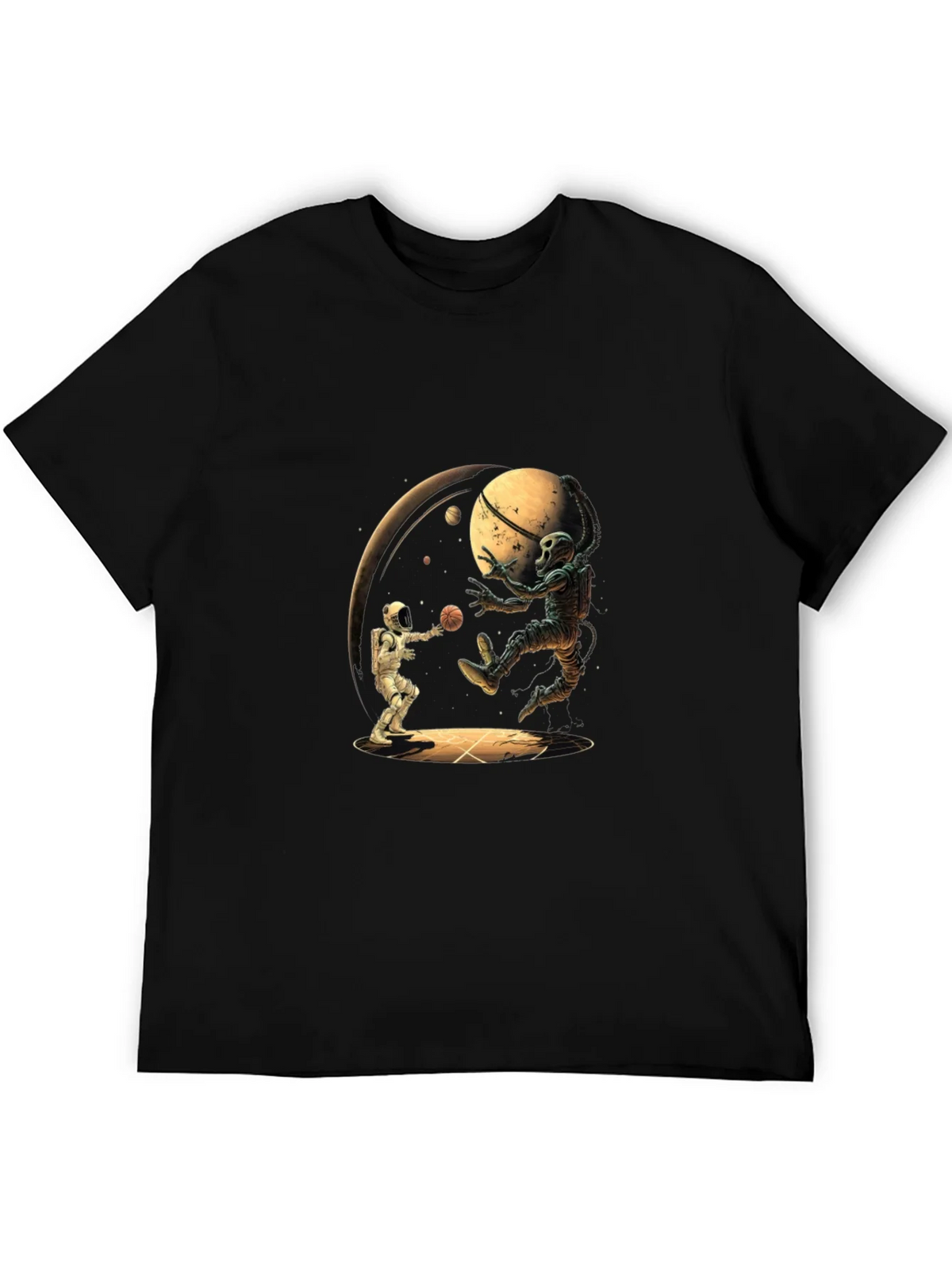 Astronaut Basketball Graphic Tee - Cool Space Design product image 5