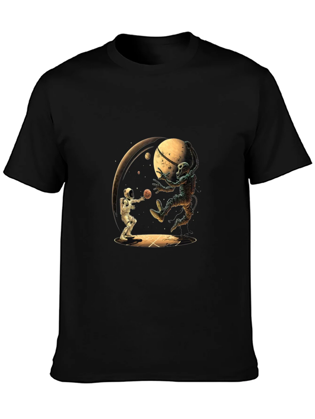 Astronaut Basketball Graphic Tee - Cool Space Design product image 3