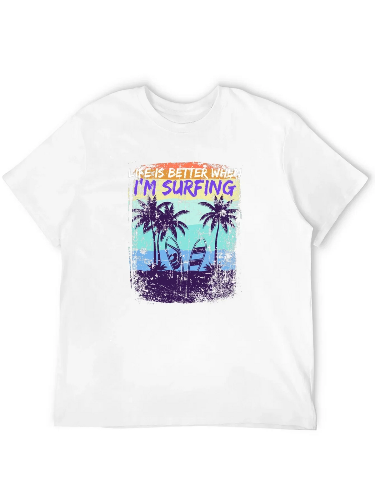 Life is Better Surfing Graphic T-Shirt product image 11