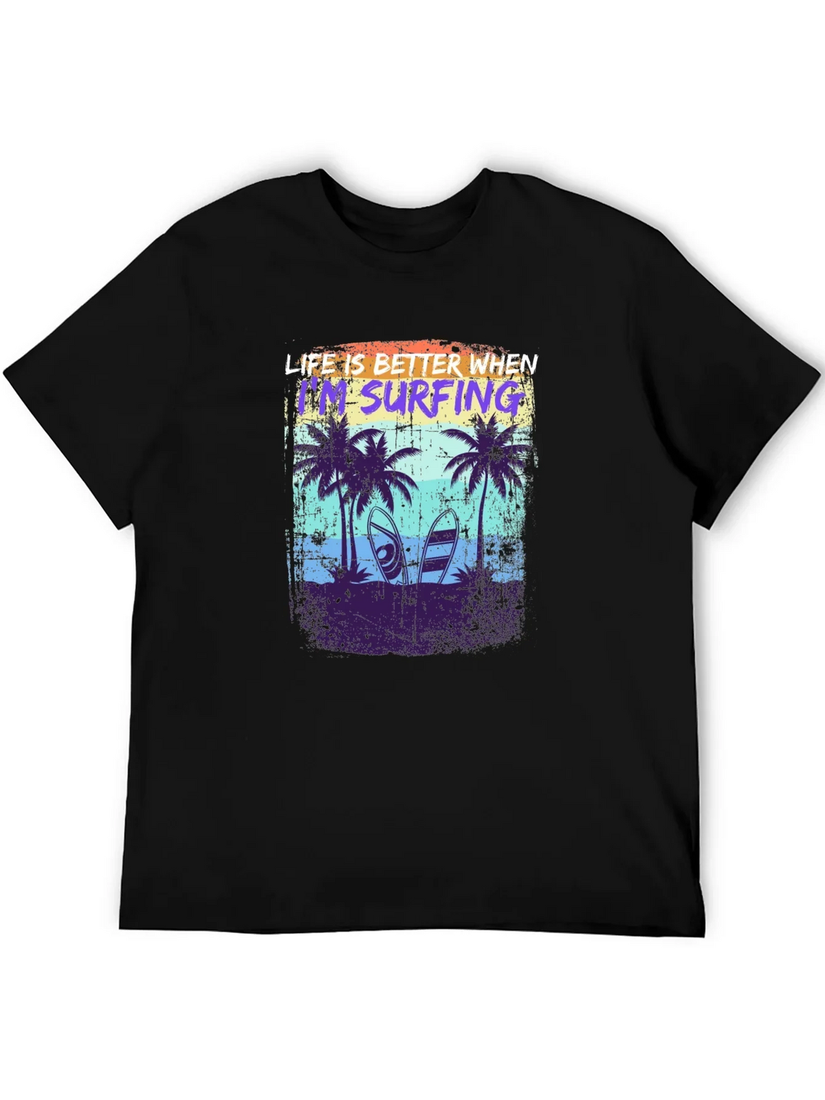 Life is Better Surfing Graphic T-Shirt product image 5