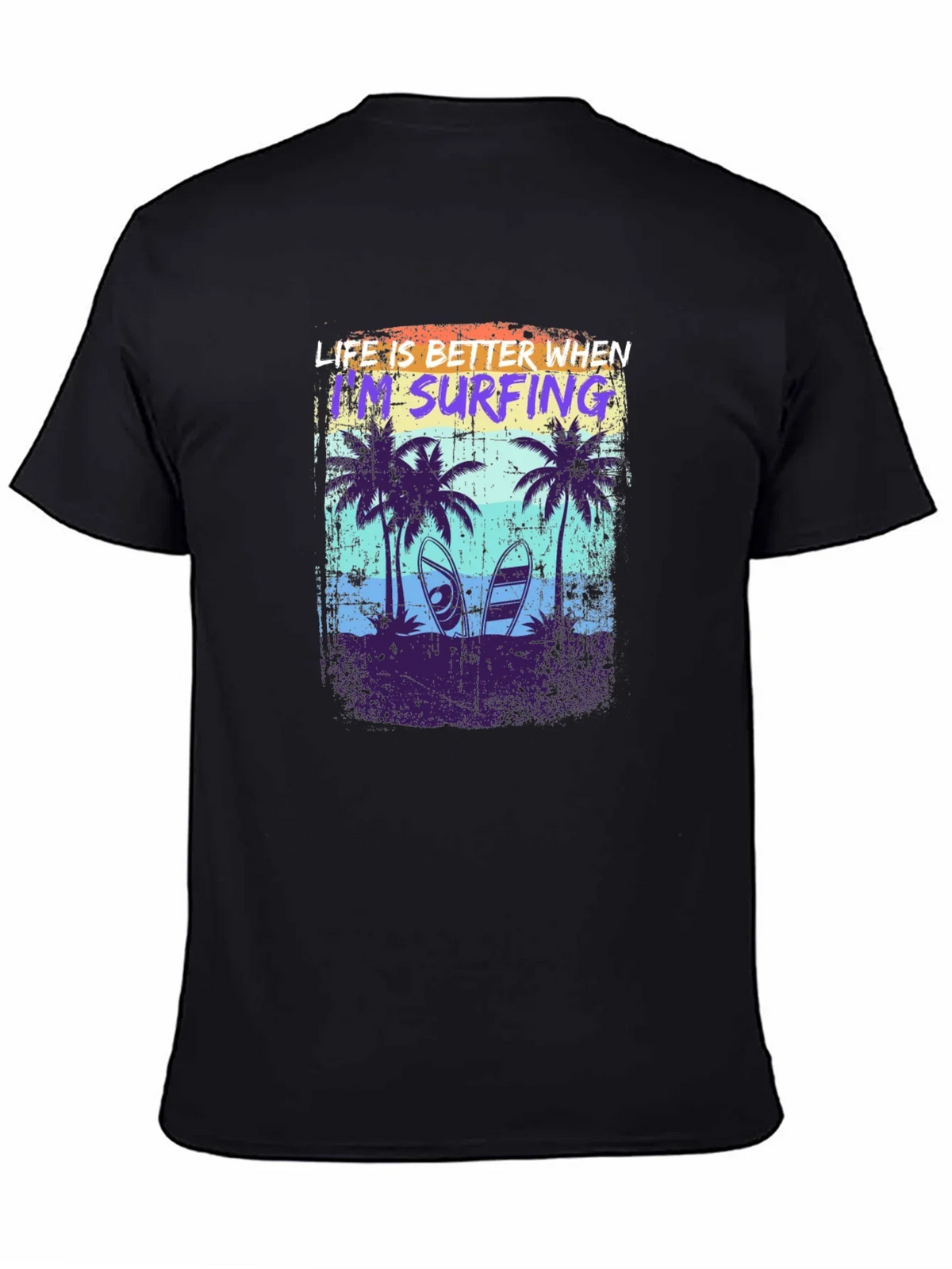 Life is Better Surfing Graphic T-Shirt product image 4