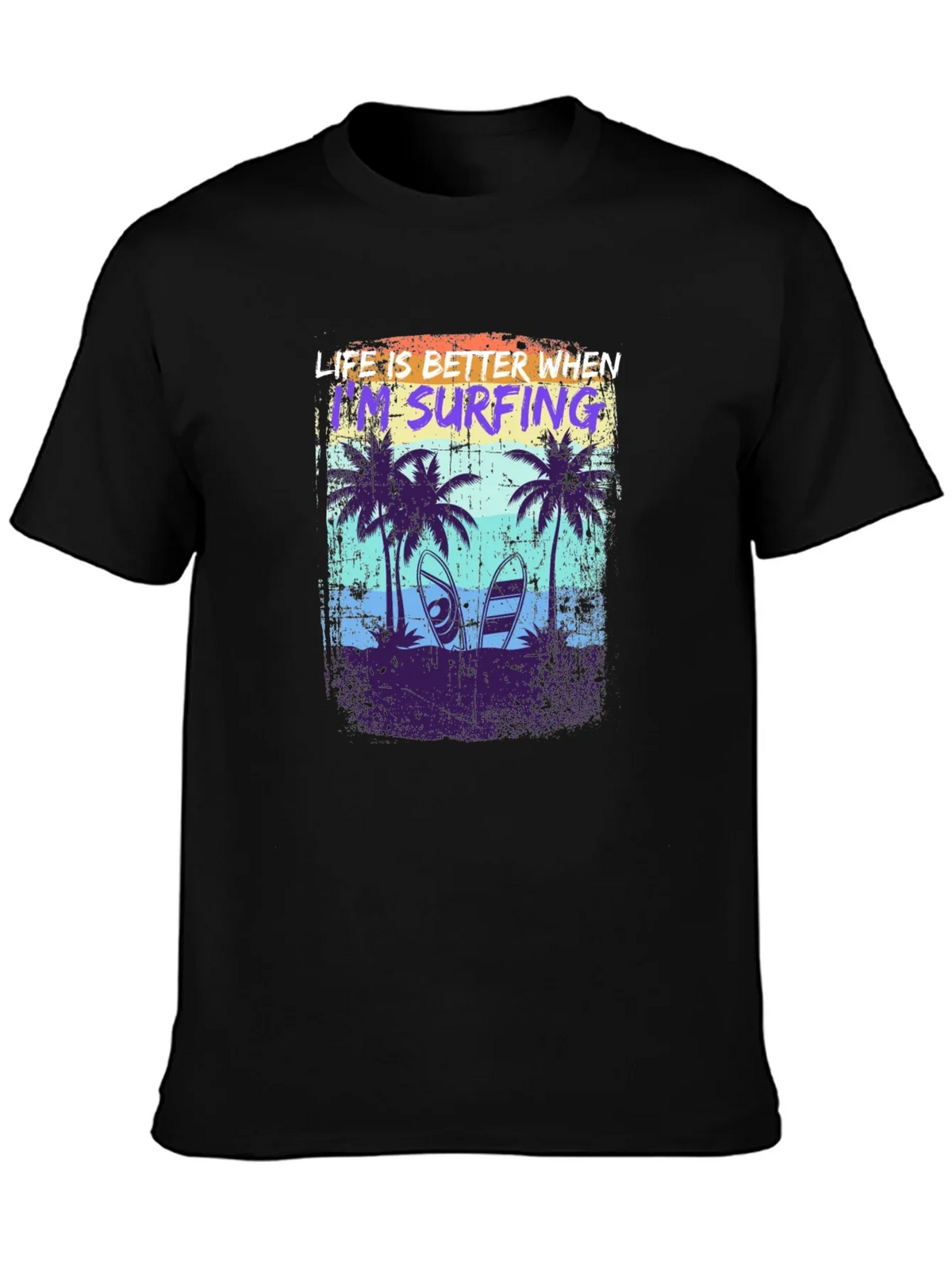 Life is Better Surfing Graphic T-Shirt product image 3