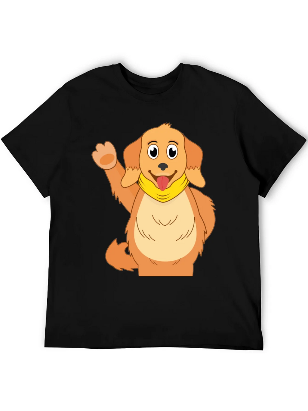 Cute Cartoon Dog Graphic T-Shirt product image 5