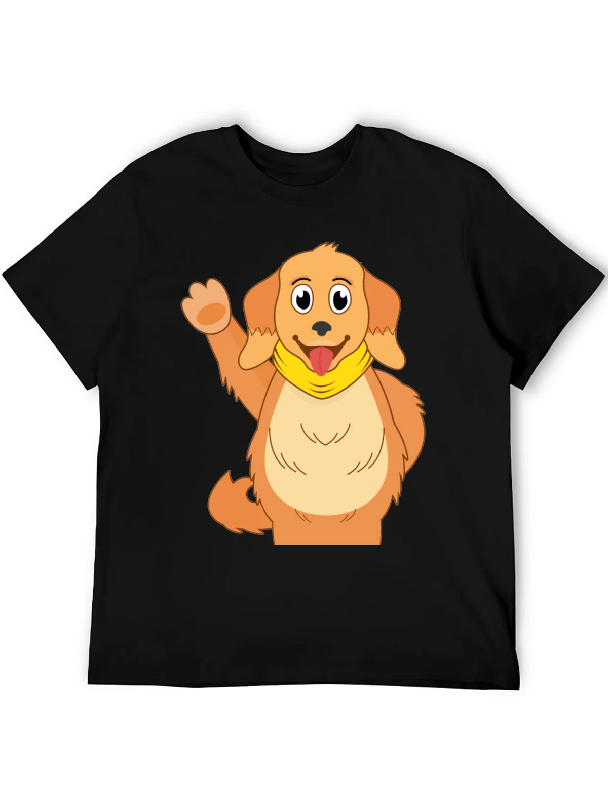 Cute Cartoon Dog Graphic T-Shirt product image 5