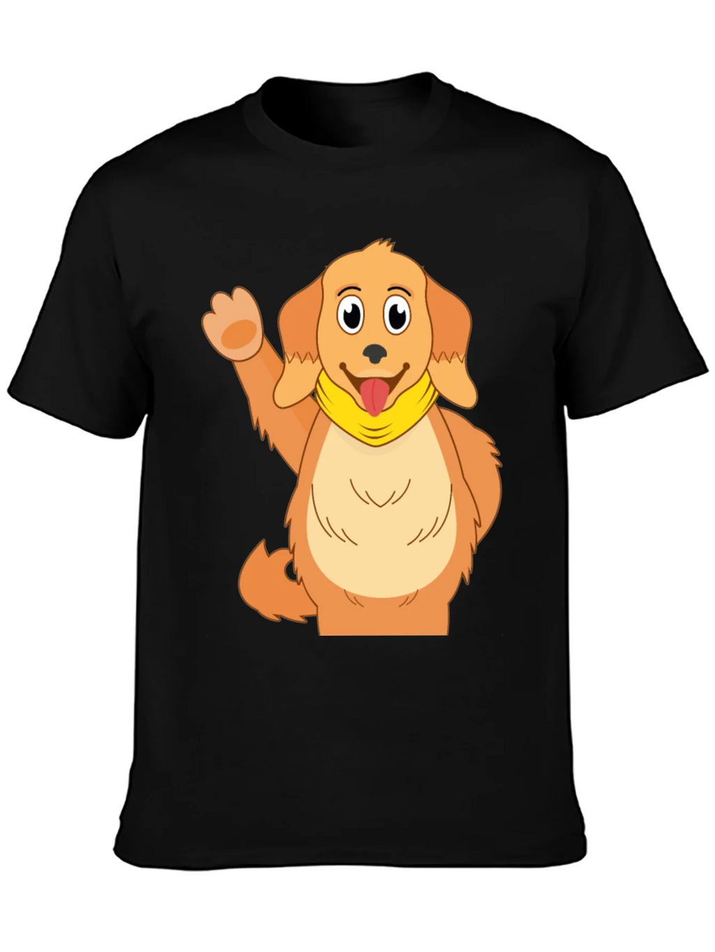 Cute Cartoon Dog Graphic T-Shirt product image 3