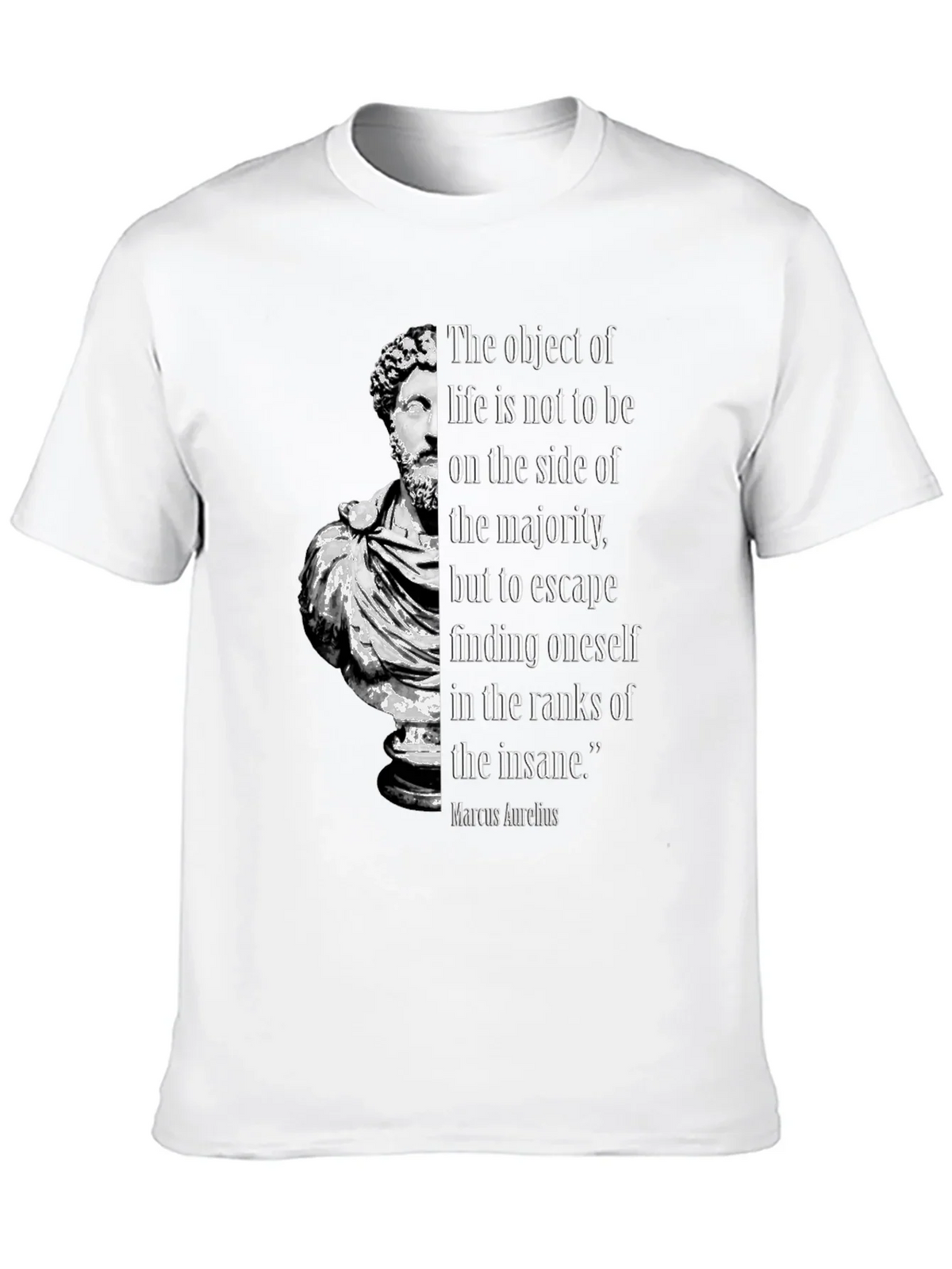Marcus Aurelius Philosophy T-Shirt - Stoic Quote product image 9