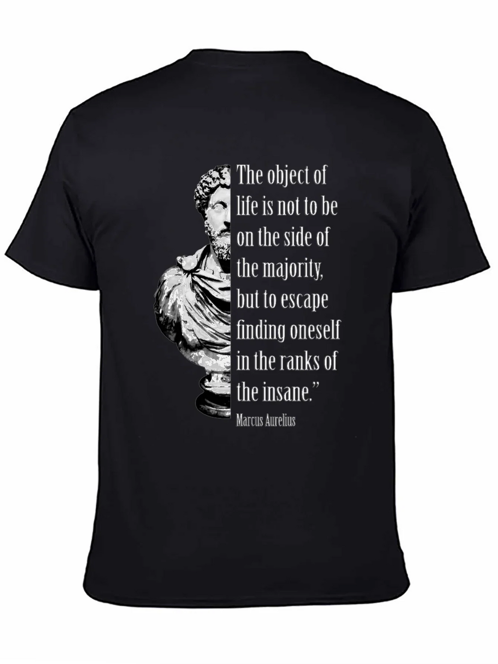 Marcus Aurelius Philosophy T-Shirt - Stoic Quote product image 4