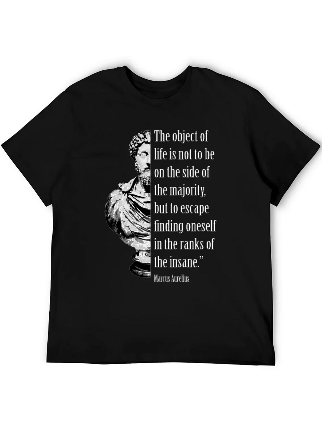 Marcus Aurelius Philosophy T-Shirt - Stoic Quote product image 5
