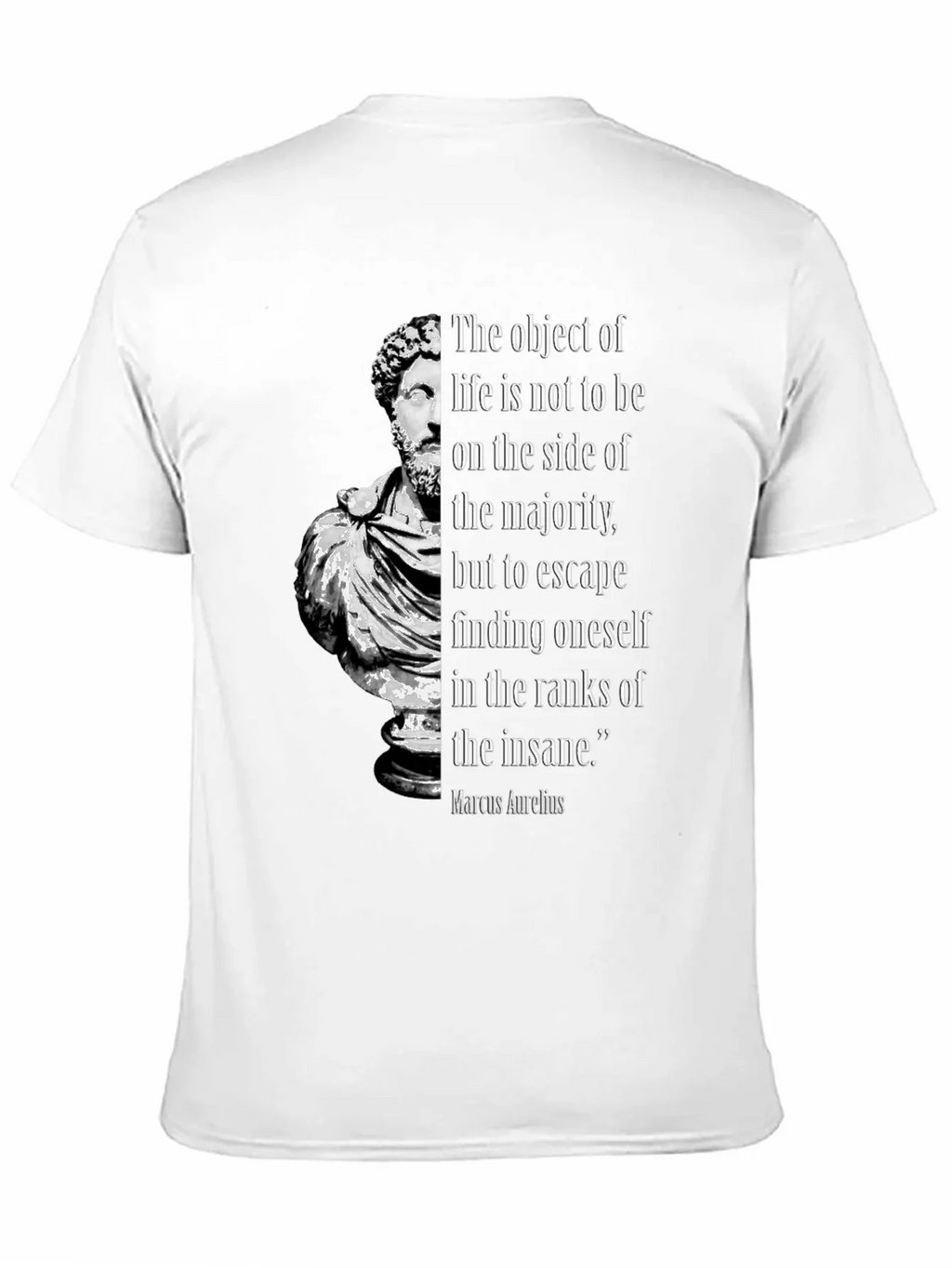 Marcus Aurelius Philosophy T-Shirt - Stoic Quote product image 10