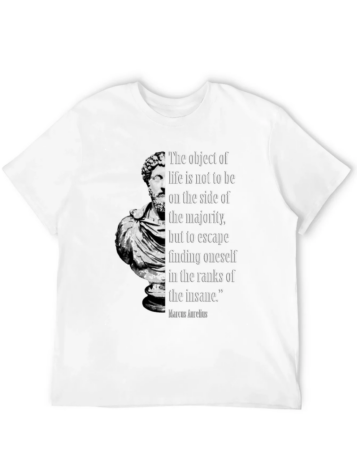 Marcus Aurelius Philosophy T-Shirt - Stoic Quote product image 11