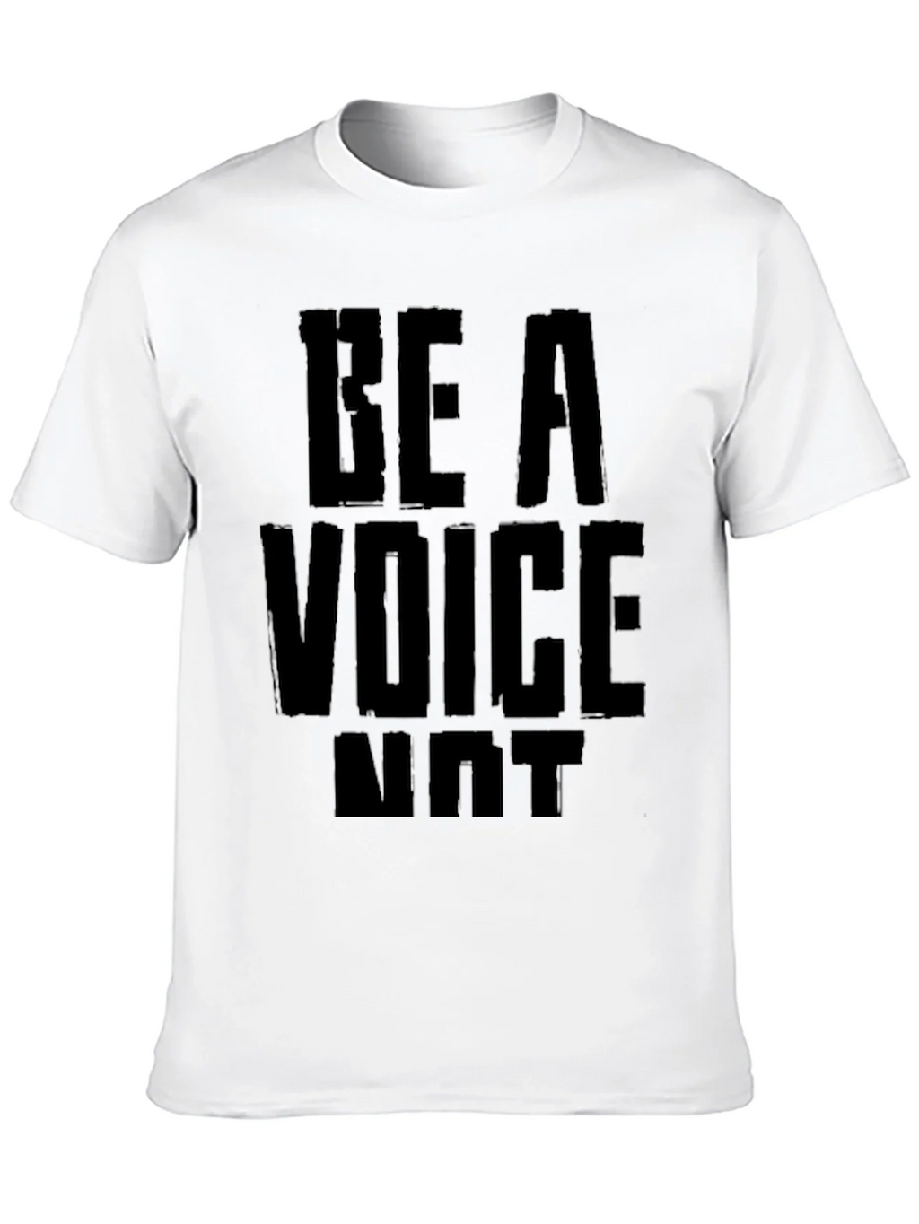 Be A Voice Not an Echo Black Graphic Tee product image 9