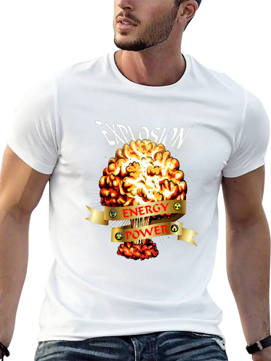 Explosion Energy Power Graphic Tee product image 8